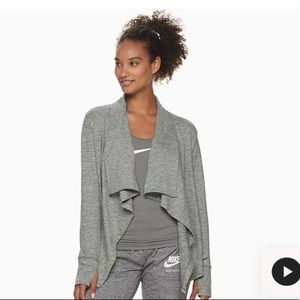 Nike Long-Sleeve Yoga Training Top (Juniper Fog)